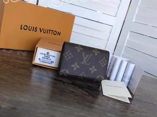 M63801 ルイヴィトン モノグラム 財布 スーパーコピー 「LOUIS VUITTON」 アンヴェロップ・カルト ドゥ ヴィジット 小銭入れ ヴィトン メンズ 二つ折り財布