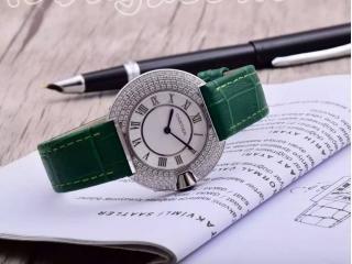 女性用 腕時計 カルティエ時計 クオーツ 電波時計 白色文字盤 白色時計のバンド腕時計 シルバー金属