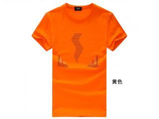 フェンディ Tシャツ 「バッグ・バグ」　クルーネック ブランド トップス コピー 半袖Tシャツ