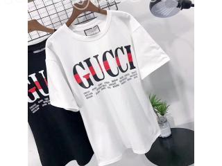 GUCCI/グッチ ロゴTシャツ 半袖Tシャツ ホワイト レディース用 半袖Tシャツ