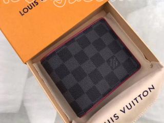 N63260 ルイヴィトン ダミエ・グラフィット 財布 コピー 「LOUIS VUITTON」 ポルトフォイユ・ミュルティプル メンズ 二つ折り財布