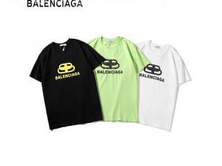 バレンシアガ　ロゴシャツ　メンズともに人気ブランドbanlenciagaシャツ 3色選択可　サイズ：Ｓ-XXL