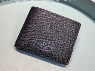M30380 ルイヴィトン タイガ 財布 スーパーコピー 「LOUIS VUITTON」 ポルトフォイユ・ミュルティプル メンズ 二つ折り財布 2色可選択 ノワール