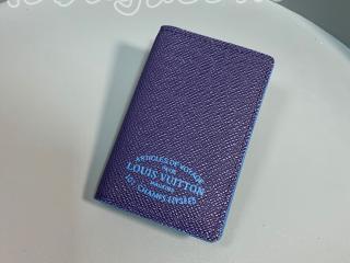 M30377 ルイヴィトン タイガ 財布 コピー 「LOUIS VUITTON」 オーガナイザー・ドゥ ポッシュ メンズ 二つ折り財布 2色可選択 ブルーマリーヌ