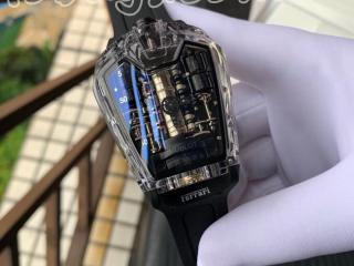 Hublot 腕時計 フェラーリ 六気筒エンジン 世界限定版ウブロ時計 輸入ムーブメント芯　メンズ時計