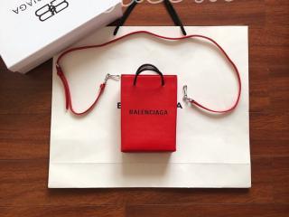 593826-4 N級 バレンシアガ バッグ コピー BALENCIAGA Shopping Bag ショッピング フォンホルダーバッグ 5色可選択