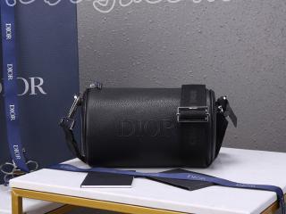 1ROPO061YPQ_H00N ディオール バッグ スーパーコピー DIOR N級 ブラック カーフスキン “ROLLER” ボディバッグ メンズ ショルダーバッグ