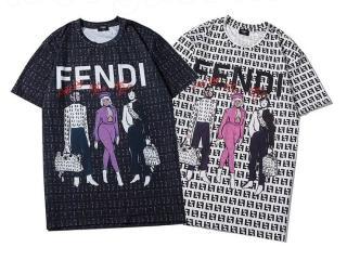 ファンディ Tシャツ 2020年新作【レディース・メンズ用】FENDI 半袖シャツ 複色選択可