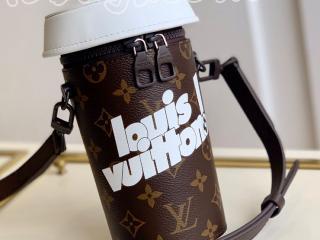 M80812 ルイヴィトン モノグラム バッグ コピー 「LOUIS VUITTON」 21新作 コーヒーカップ メンズ ショルダーバッグ
