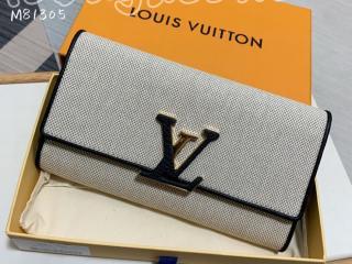 M81305 ルイヴィトン 長財布 スーパーコピー 「LOUIS VUITTON」 22新作 ポルトフォイユ・カプシーヌ レディース 二つ折り財布
